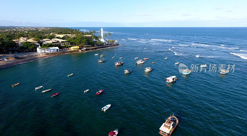 praia do forte鸟瞰图